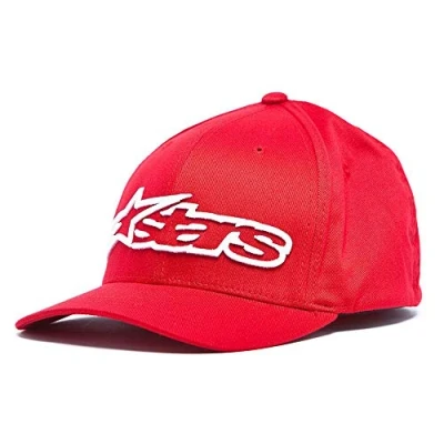 Imagen de Alpinestars, Blaze Flexfit, Gorra De Beisbol, Rojo Blanco, 23X, Hombre