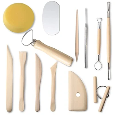 Imagen de nuts OT 13 Ceramica para Modelar Herramientas Arcilla Palillos de Polimerica Alfarería Kit Adultos Esculpir
