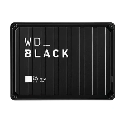 Imagen de Disco duro externo 5 TB WD_Black P10 Game Drive, Portátil, Compatible con PC y Consolas, HDD, USB 3.2, Negro