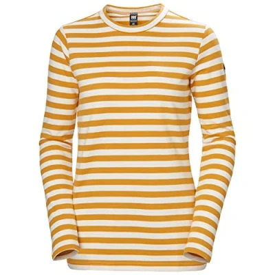 Imagen de Helly Hansen W Arctic Ocean Long Sleeve, Camisa Mujer, Naranja (Orange), S