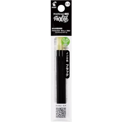 Imagen de Pilot Frixion Recambio para bolígrafo Slim y Ball, color negro (LFBTRF30EF3B)