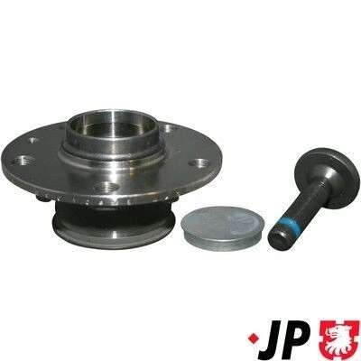 Imagen de JP GROUP 1151400710 Juego de cojinete rueda con material montaje añadido incorporado,