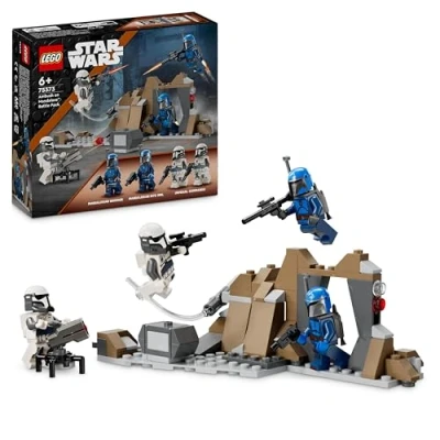 Imagen de Lego Star Wars: The Mandalorian Pack de Combate: Emboscada en Mandalore, Juguete Construcción Fantasía con Minifiguras, Regalo Coleccionable para Niños y Niñas 6 Años o Más 75373