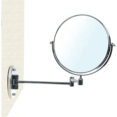 Imagen de HIMRY® Cosmética Espejo, Espejos para baño, Espejo de Mesa, 8 Pulgadas, 360 rotación, 17,5 cm Espejos, con Cara Doble: Estándar + 10 aumentos. KXD 3107 10x