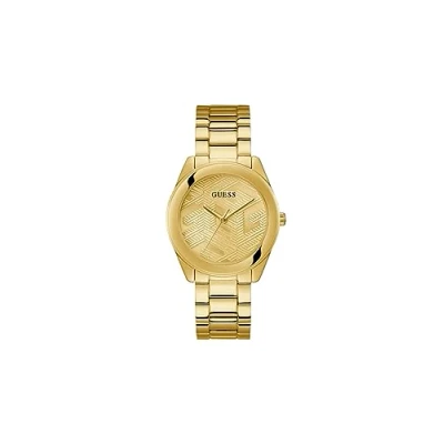 Imagen de Guess Cubed Reloj goldcoloured, Mujer, Talla: One Size, Gold coloured