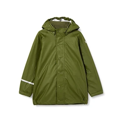Imagen de CARETEC Rain jacket PU w/o fleece para Unisex niños, Verde (Chive 996), 74