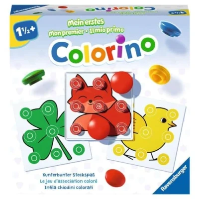 Imagen de Ravensburger Schmetterling 25981 Mi Primer Colorino, Educativo Cómo Aprender Colores clásico de los Juegos para niños a Partir 1,5 años, Transparente, Mittel (20981)