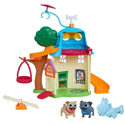 Imagen de B&amp;R Playset Doghouse y 2 Figuras (Giochi Preziosi PUY01000)