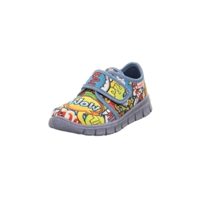 Imagen de Superfit Bobby, Pantuflas, Azul Multicolor 8000, 37 EU Ancho