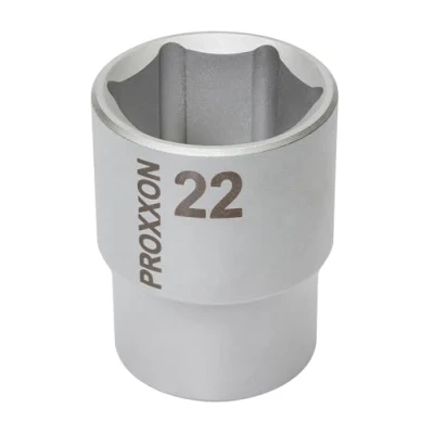 Imagen de Proxxon 23 422 Vaso de 1/2&quot;, Tamaño 22mm, Longitud Total 19mm