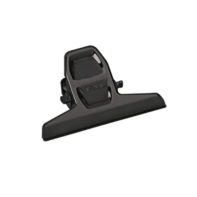 Imagen de MAUL MAULpro, Pinza de sujeción ancha 5,5 cm, 1,2 resorte muy fuerte, prueba larga duración, resistente a la torsión, para colgar, color plateado