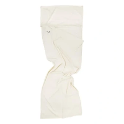 Imagen de SALEWA Schlafsack Cotton Sábana para saco de dormir, color blanco, dimensiones 210 x 75 cm