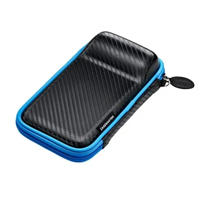 Imagen de Casemaster Funda Deportiva para Dardos con Cremallera Negra, Azul