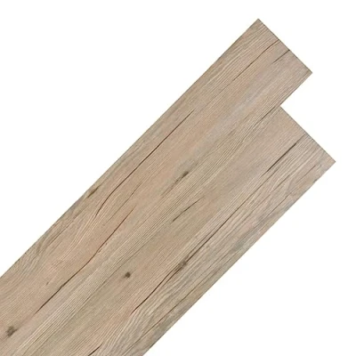 Imagen de vidaXL 36x Lama de Suelo Baldosa Loseta Tarima Flotante Azulejo Salón Antiestático Ignífugo Impermeable Antideslizante 5,02 m² PVC 2mm Marrón Roble