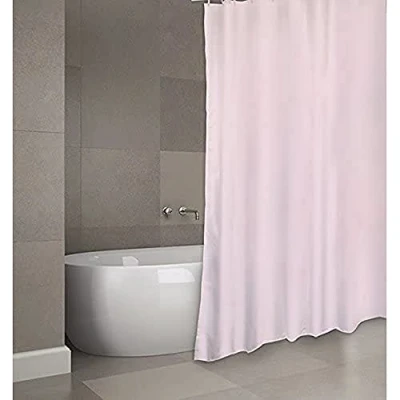 Imagen de MSV Cortina DE Bano Poliester 180X200 CM Prem.Uni Rosa 705C