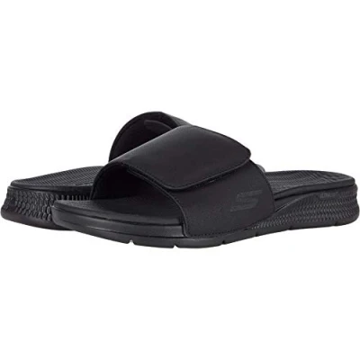 Imagen de Skechers GO CONSISTENT SANDAL WATERSHED, Sandalias deslizantes para Hombre, Black Synthetic, 42.5 EU