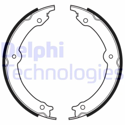 Imagen de DELPHI LS2152 Zapatas de Freno 240 35