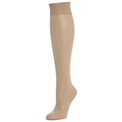 Imagen de Wolford Satin Touch 20 Knee Highs Calcetines Altos, DEN, Cosmético, S para Mujer