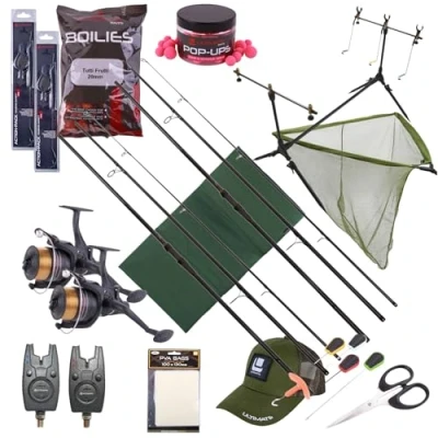 Imagen de Ultimate Adventure Mega Carp Set Combo carpfishing