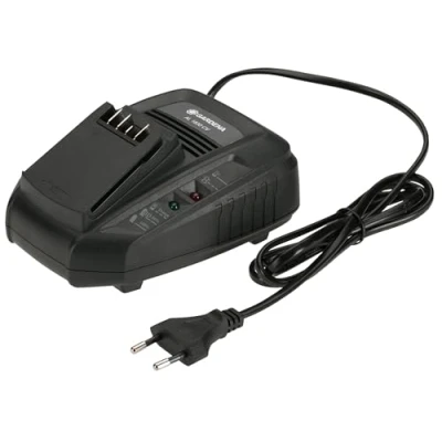 Imagen de Gardena Cargador rápido AL 1830 CV: adecuado para todas las baterías de POWER FOR ALL 18 V, tiempo carga batería 2,5 Ah 60 minutos, indicador estado LED el nivel (14901 20)
