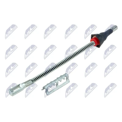 Imagen de NTY HLR PL 006 Cable de Freno Mano Atrás izquierda, derecha Tambor OPEL: Astra H Hatchback, G Berlina, CC