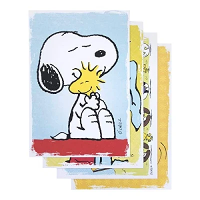 Imagen de DaySpring Peanuts 74870 Tarjetas inspiradoras de aliento en caja, color azul