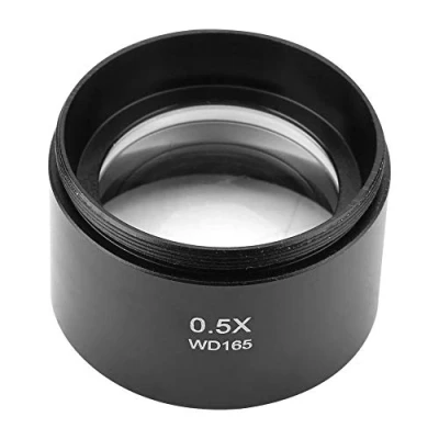 Imagen de KP 0.5X 48mm Lente Objetiva Auxiliar para Microscopio Estéreo Video de Industria Rosca Montaje