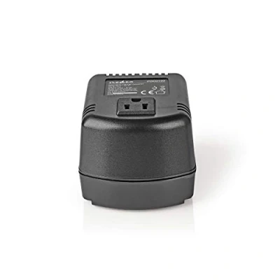 Imagen de Nedis transformador de corriente Alimentación red con 230 V CA 50 Hz 100 W Contacto protección Equipado un fusible Negro