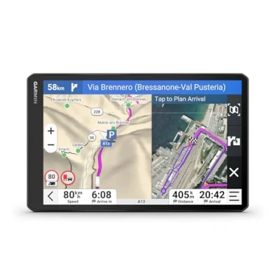 Imagen de Garmin dēzl LGV720, GPS para camión con Pantalla Brillante de 7&#039;&#039;, Información tráfico en Tiempo Real, Voz y Asistencia al Conductor, Rutas Personalizadas, Mapas EU, Alertas meteorológicas