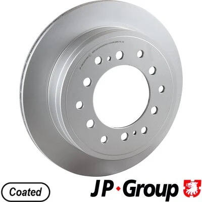 Imagen de JP GROUP 4863202400 Disco de freno Eje trasero 312 18 6 ventilado revestido TOYOTA: Land Cruiser Prado 120, 90