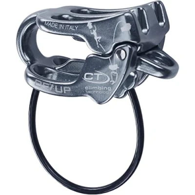 Imagen de Climbing Technology Be up, Grey Matte Asegurador/descensor, Adultos Unisex, Gris Mate, Talla única