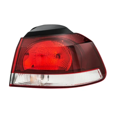 Imagen de HELLA 2SD 009 922 131 Piloto trasero izquierda Parte exterior W16W, WY21W 12 transparente/rojo con lámpara portalámparas VOLKSWAGEN: GOLF 6