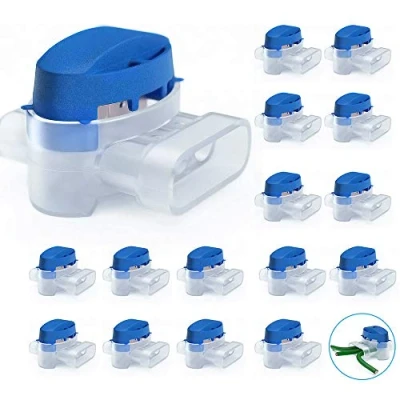Imagen de KLYNGTSK 20 PCS Conector de Cable Terminales para Robot Cortacésped Conectores Relleno Resina Bloque Perimetral Cortacesped Automower Cables Jardines