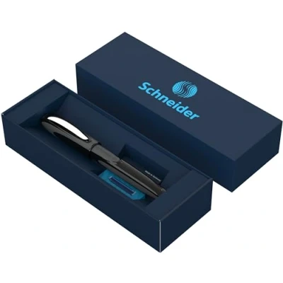 Imagen de Schneider Ray Juego de regalo bolígrafo en estuche cartón (incluye cartuchos tinta estándar, apto para diestros y zurdos)