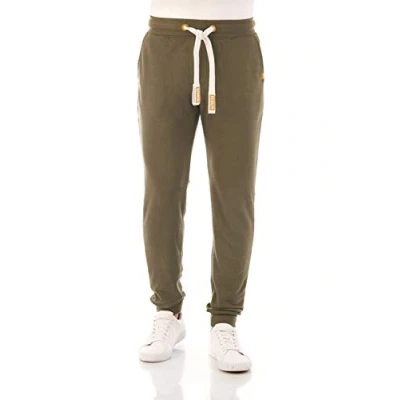 Imagen de riverso Pantalones de chándal RIVTim para Hombre, Deporte, Ocio, algodón Ivy Green (12400) XXXL