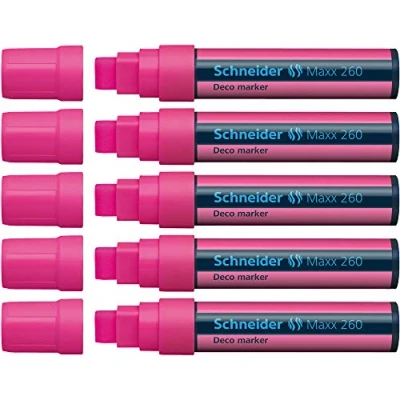 Imagen de Schneider Maxx 260 Marcador (Rosa, Azul, Rosa, Block, Fuerte, Alemania, Cartón, Papel)