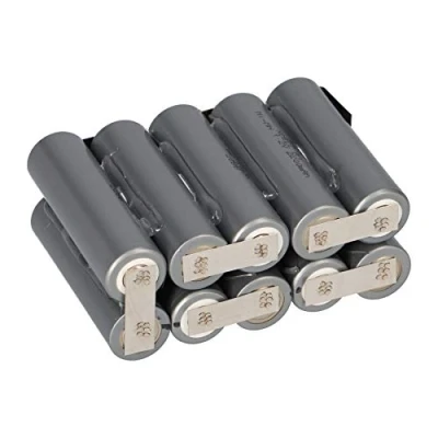 Imagen de Pack de 10 baterías AA Mignon 12 V 2200 mAh NiMH con soldadura F2x5