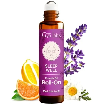 Imagen de Roll On de aceite esencial Sleep Well Gya Labs (10 ml) Fragancia herbácea y floral