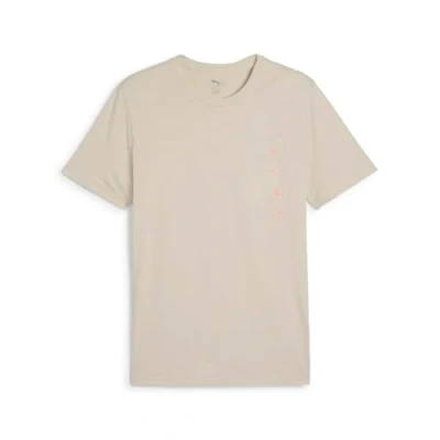 Imagen de Puma TECH Triblend TEE Camiseta básica, Hombre, Talla: Medium, Desert dust