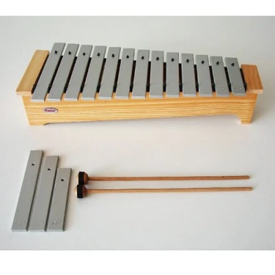 Imagen de METALOFONO DIATONICO Honsuy (Metalofono Soprano Diatonico) Do/La (Laminas de Aluminio) 49240 T