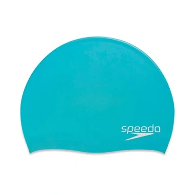 Imagen de Speedo Gorro de natación Unisex para Adultos, Silicona elastomérica, Color Verde Azulado