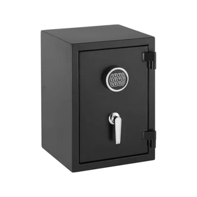 Imagen de Amazon Basics Caja fuerte resistente a incendios, con teclado electrónico programable, 35 litros, negro, 36 x 50 cm (ancho prof. alto)