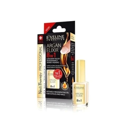 Imagen de Eveline 8 en 1 Elixir con argán, unidad (1 x 12 ml)