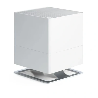 Imagen de Stadler Form humidificador Oskar, de ambiente bajo consumo para habitaciones hasta 50 m²/125 m3, evaporador con apagado automático, LED regulables, muy silencioso, blanco