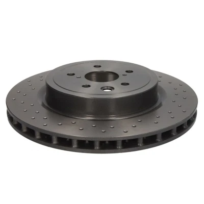 Imagen de BREMBO COATED DISC LINE 09.A301.11 Disco de freno 345 28 5 perforado/ventil. int. revestido altamente carbonizado LEXUS: IS 2