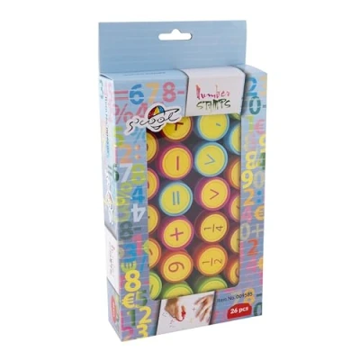 Imagen de SCHOOL EDUCATION CREATIVE SO COOL Learning Aid Stamp with Numbers S&#039;cool Multicolor