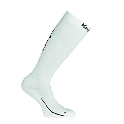Imagen de Kempa Long Socks Medias de Equipaciones, Sin género, Blanco/Negro, 46 50