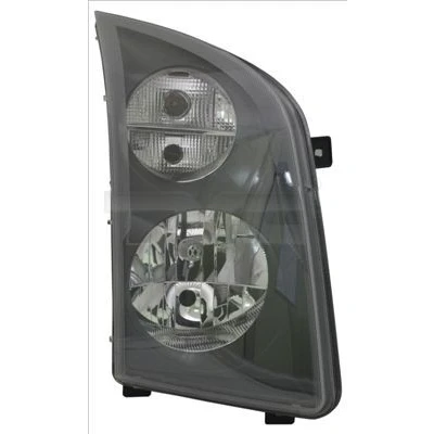 Imagen de TYC 20 12352 15 2 Faros izquierda H7/H7, W21/5W con luz diurna para circulación por la derecha electromotor VOLKSWAGEN: Crafter 30 50 Furgón