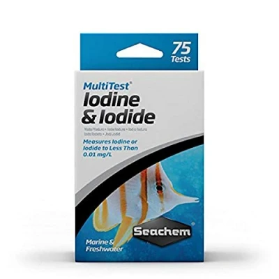 Imagen de Seachem Multitest yodine y yodías.