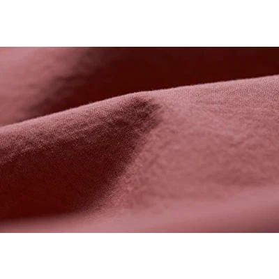 Imagen de L1NK STUDIO Funda nordica Cama 200 cm Lisa (290x260cm) 100% algodón (Percal Hilos) Smokey Red